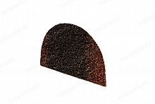 Крышка полукруглого конька METROTILE (Красно-черный) - Каталог строительных товаров - Терем СПБ