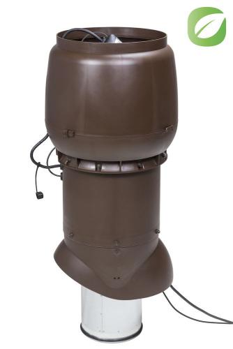 Вентиляционный выход+вентилятор XL Eco250 P/200/700 VILPE коричневый