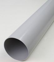 Труба (4м) PLASTMO Серый