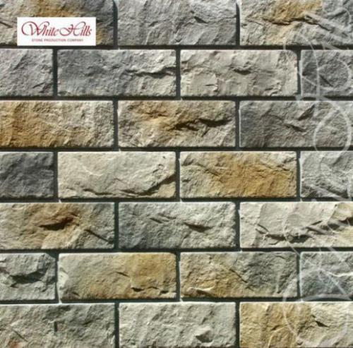 Облицовочный искусственный камень White Hills Йоркшир цвет 406-80