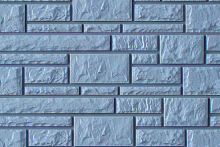 Фасадная панель ДОЛОМИТ Прокрашенный (2000 мм) Серо-голубой
