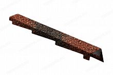 Планка фронтонная правая METROTILE (Красно-черный) - Каталог строительных товаров - Терем СПБ