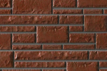 Фасадная панель ДОЛОМИТ Прокрашенный (3000 мм) Темно-коричневый