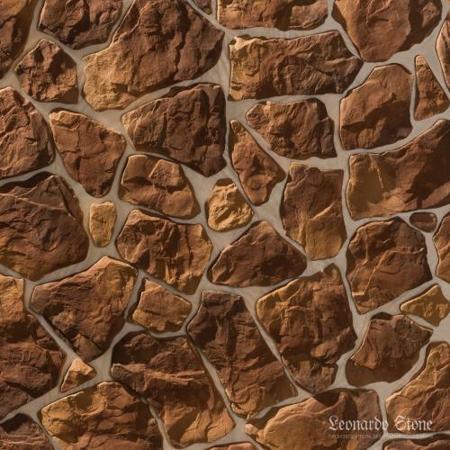 Облицовочный искусственный камень Leonardo Stone БЕРГАМО цвет 345 фото 4
