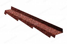 Планка примыкания левая METROTILE (Красный) - Каталог строительных товаров - Терем СПБ