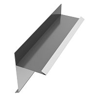 Торцевая планка сложная 140*40*85 мм АКВАСИСТЕМ 2,0 м PE 0,45 мм - Каталог строительных товаров - Терем СПБ