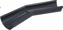Угол желоба внутренний 135гр. d=125мм GrandLine PU Matt