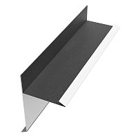 Торцевая планка сложная 140*40*85 мм АКВАСИСТЕМ 2,0 м Rooftop Бархат - Каталог строительных товаров - Терем СПБ