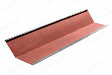 Ендова (металл без посыпки) METROTILE (Красный) - Каталог строительных товаров - Терем СПБ