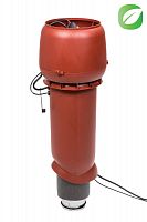 Вентиляционный выход+вентилятор Eco190 P/125/700 VILPE красный