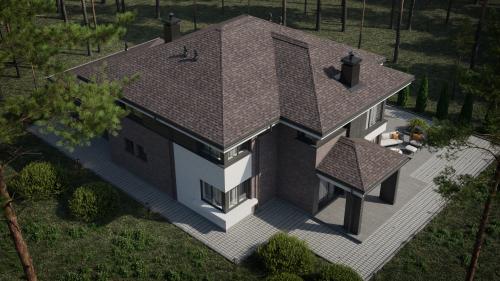 Черепица гибкая Tegola Comfort Cortina Ardesia 255 - Каталог строительных товаров - Терем СПБ фото 3
