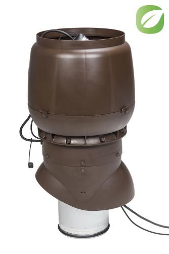 Вентиляционный выход+вентилятор XL Eco250 P/200/500 VILPE коричневый