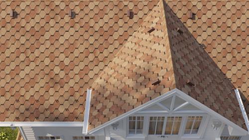 Черепица гибкая Tegola Business UNICA Veneto Terracotta 206 - Каталог строительных товаров - Терем СПБ фото 2