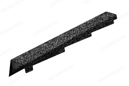 Планка фронтонная левая METROTILE (Серый) - Каталог строительных товаров - Терем СПБ