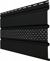 Соффит Grand Line T4 с центр. перфор. Acryl Чёрный - Каталог строительных товаров - Терем СПБ