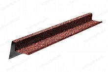 Планка фронтонная левая METROTILE Romana (Красный) - Каталог строительных товаров - Терем СПБ