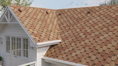 Черепица гибкая Tegola Business UNICA Veneto Terracotta 206 - Каталог строительных товаров - Терем СПБ фото 3