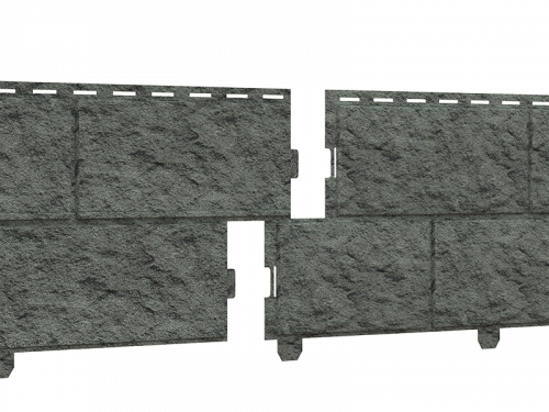 Фасадная панель Стоун-Хаус Камень Изумрудный