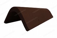 Боковая универсальная черепица BRAAS Темно-коричневый - Каталог строительных товаров - Терем СПБ