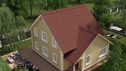 Черепица гибкая Tegola Business UNICA Veneto Amarone 410 - Каталог строительных товаров - Терем СПБ фото 4