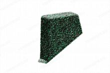 Заглушка фронтонной планки левая METROTILE (Зеленый) - Каталог строительных товаров - Терем СПБ
