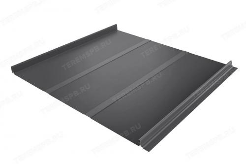 Кликфальц LINE GrandLine 0,5 мм Rooftop Бархат  RAL 9005 - Каталог строительных товаров - Терем СПБ