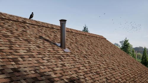 Черепица гибкая Tegola Comfort Cortina Terracotta 404 - Каталог строительных товаров - Терем СПБ фото 4