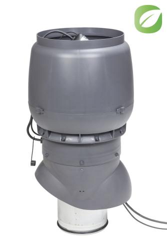 Вентиляционный выход+вентилятор XL Eco250 P/200/500 VILPE серый