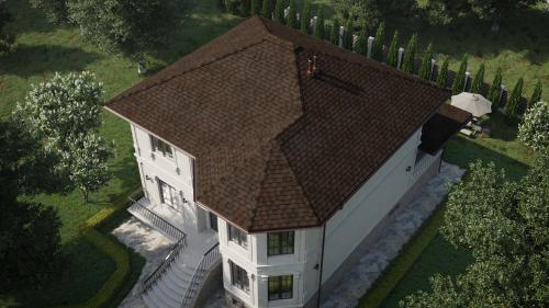 Черепица гибкая Tegola Comfort Cortina Nocciola 432 - Каталог строительных товаров - Терем СПБ фото 3
