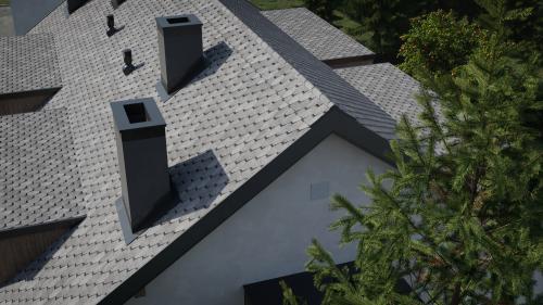 Черепица гибкая Tegola Comfort Garda Granito 469 - Каталог строительных товаров - Терем СПБ фото 4