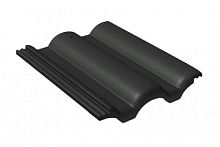 Рядовая черепица BRAAS Таунус Чёрный - Каталог строительных товаров - Терем СПБ