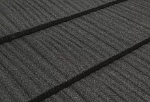 Композитная металлочерепица 1285*370 мм CM ROOF Шейк черный - Каталог строительных товаров - Терем СПБ