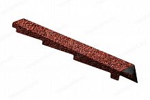 Планка фронтонная правая METROTILE (Красный) - Каталог строительных товаров - Терем СПБ
