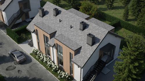 Черепица гибкая Tegola Comfort Garda Granito 469 - Каталог строительных товаров - Терем СПБ фото 2