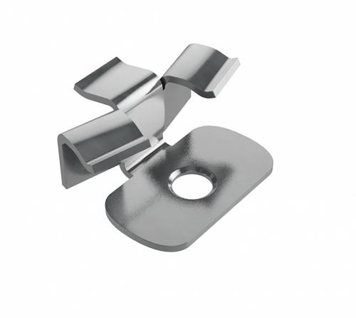 Кляймер для алюминиевой лаги HILST fix 3D alum (Holzhof,Экодек,Darvolex,Polivan)