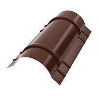 Конек полукруглый R 90 АКВАСИСТЕМ 1,97 м PE 0,45 мм - Каталог строительных товаров - Терем СПБ