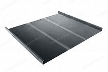 Двойной стоячий фальц LINE GrandLine 0,5 мм Rooftop Бархат RAL 7016 - Каталог строительных товаров - Терем СПБ