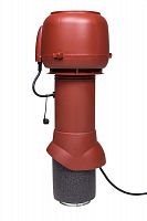 Вентиляционный выход+вентилятор E120 P/125/500 VILPE красный