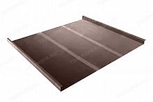 Двойной стоячий фальц LINE GrandLine 0,5 мм Rooftop Бархат RAL 8017 - Каталог строительных товаров - Терем СПБ