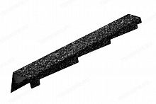 Планка фронтонная левая METROTILE (Черный) - Каталог строительных товаров - Терем СПБ