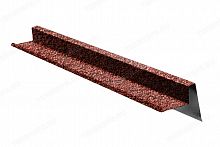 Планка фронтонная правая METROTILE Romana (Красный) - Каталог строительных товаров - Терем СПБ