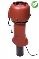 Вентиляционный выход+вентилятор Eco110 P/110/500 VILPE красный